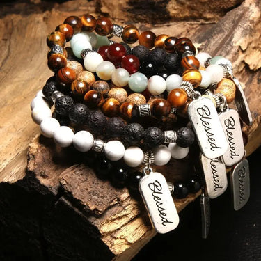 Natural Stone Blessed Bracelet-Your Soul Place